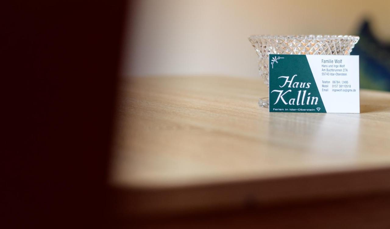 Haus Kallin Idar-Oberstein Εξωτερικό φωτογραφία